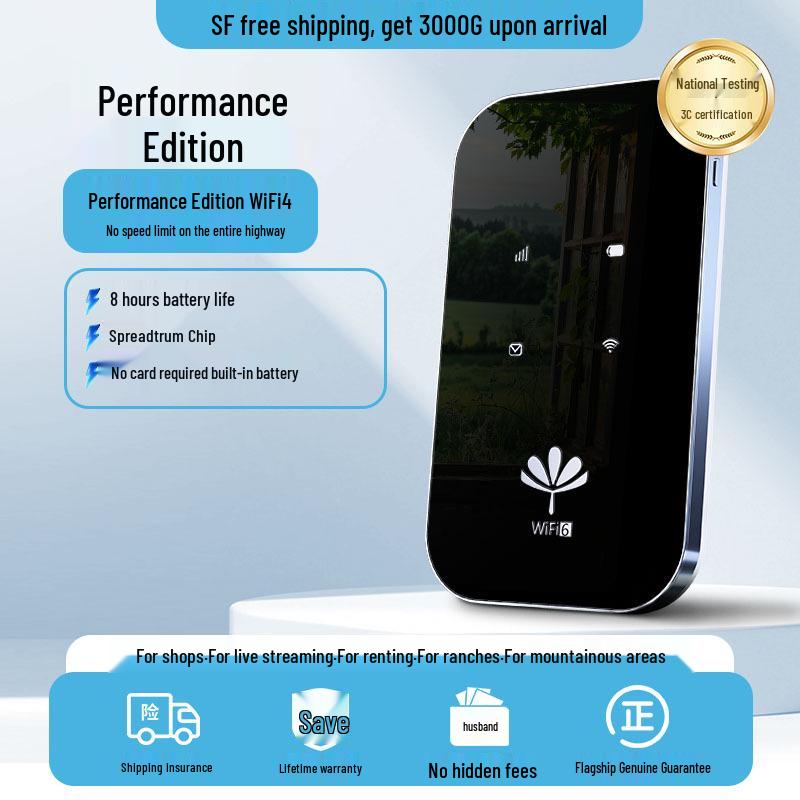 Przenośny WiFi 2025: Nowa Bezprzewodowa Karta Sieciowa 4G WiFi6 Bez Wtyczki