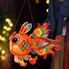 DIY Material Bag Goldfish  Lantern Glowing Children's Handheld Lantern  Celebration