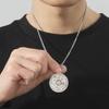 Wicca 7 Archangels Sigil Charm Necklaces Men Women Seal of Solomon Pendant Supernatural Protection Amulet Magic Talisman Jewelry