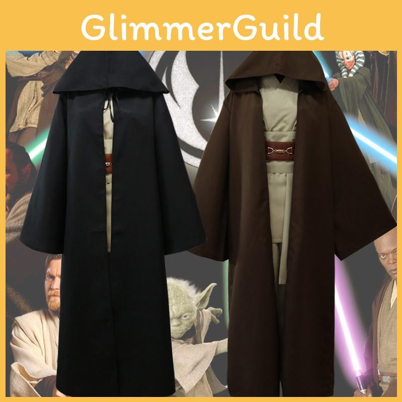 Star Wars Obi-wan Kenobi Jedi Knight Dospělý Kostým s Vynikajícím Zpracováním