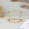 Gold White Crown Display Stand 2/3/4-Tier Jewelry Organizer  For Girl Room Exhibition