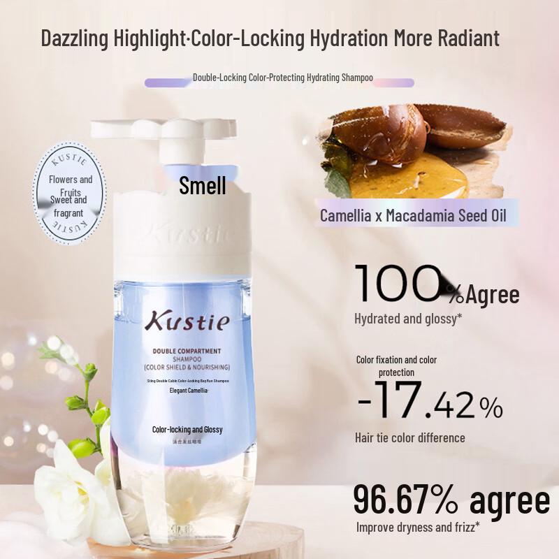 Kustie Petal Fragrance Hair Care Set