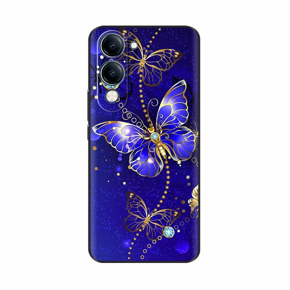 Für Vivo Y19 Handyhülle Modische Designmuster Weiche TPU-Silikon-Rückabdeckung Für Vivo Y19 5G V2432 Handyhüllen Schutzhüllen