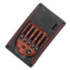 Pickup Guitar Preamp Acoustic Equalizer 5 Band EQ Tuner Amp Pre Wired Replacement Accessories