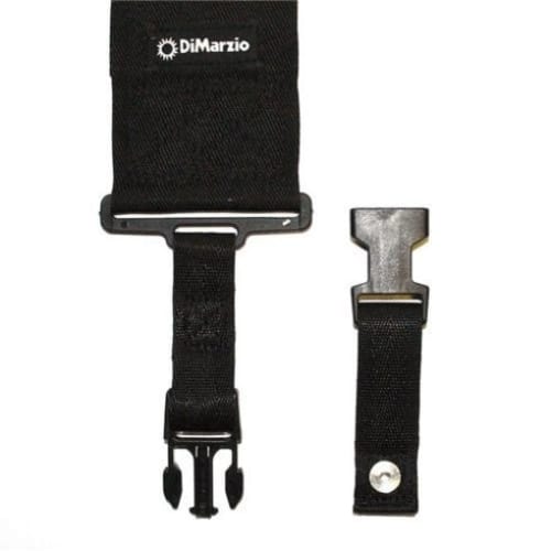 DiMarzio Clip Lock Strap, Wide Type, Black, DD2800-BK