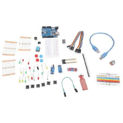 Komplettes Lernpaket für-Arduino UNO R3 Netzteil Schrittmotor Breadboard