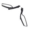 Motorcycle Rearview Mirror 360 Degree Adjustable Safety Rotating Handlebar Mirror for Motorbike