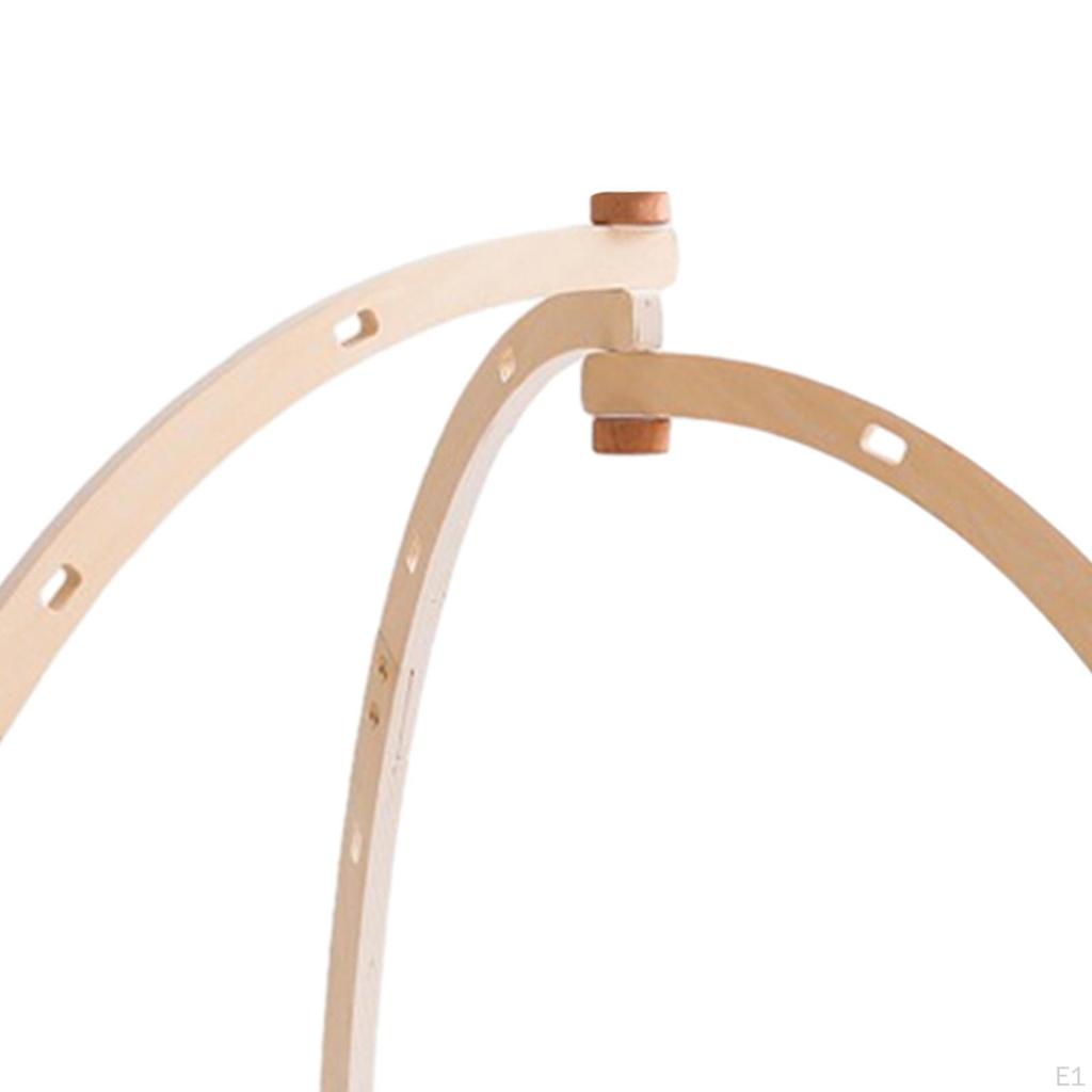 Struttura Gioco Ginnico, Struttura Pieghevole Barra Palestrina Attività, Supporto Esercizio Arco in Legno