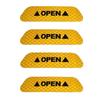 4PCS Car Universal Door Open Reflective Strips Warning Stickers Safety Mark Warning Reflective Auto Exterior Interior Reflector