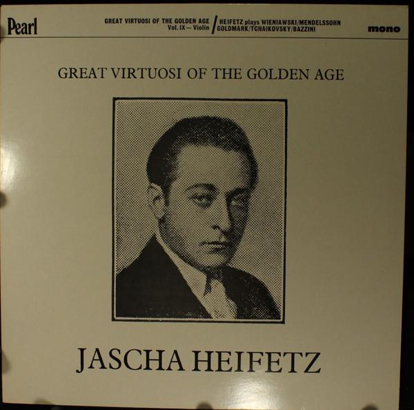 

LP Record JASCHA HEIFETZ Jascha Heifetz GEMM109 PEARL UK Classical Used