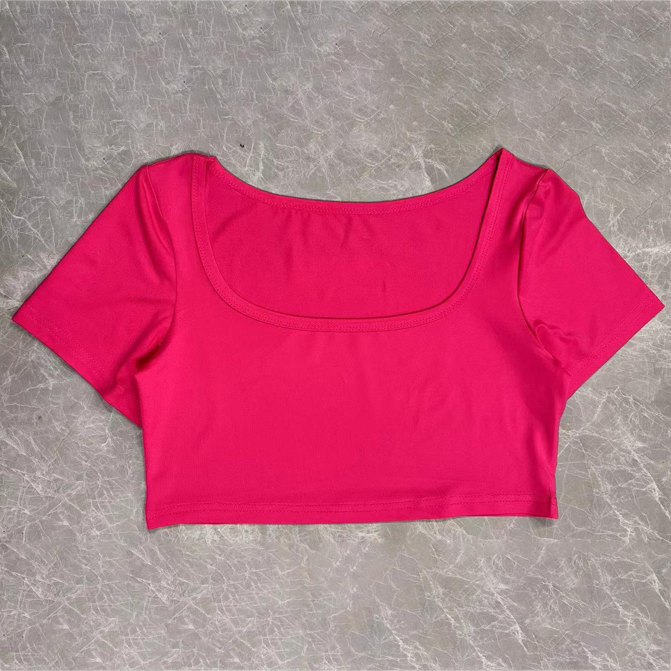 

2024 Женский спортивный кроп-топ с длинным рукавом из высокоэластичного трикотажа Large