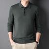 Men's Lapel Pullover Knitwear - Autumn/Winter Polo Sweater
