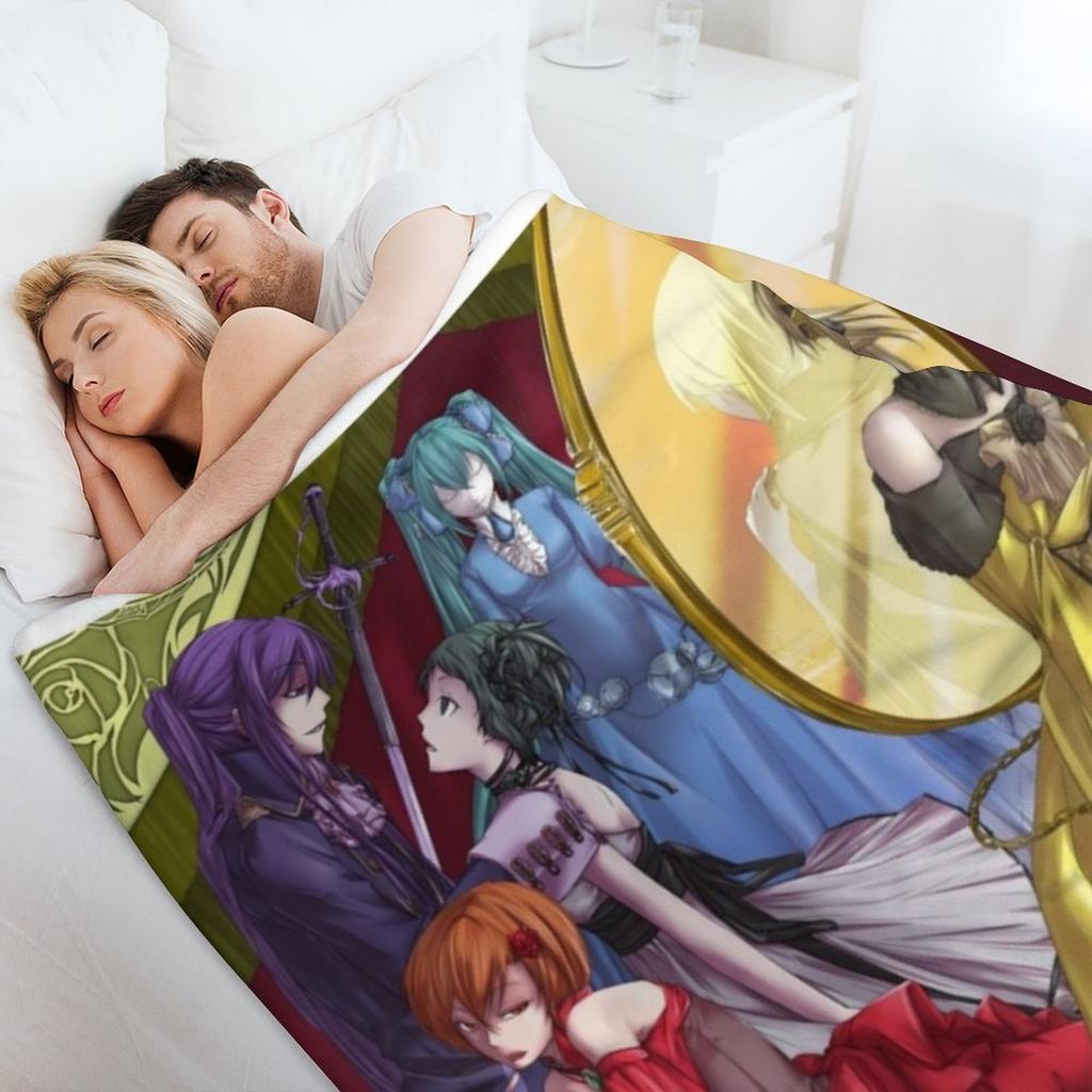 Evillious Chronicles - VOCALOID Throw Blanket Sofas Camping Softest Blankets For Baby Blankets