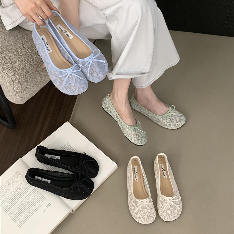 Fashion Bailamos Spring New Brand Women Flat Shoes Fashion Round Toe Shallow Slip oN Ballerinas Shoes Soft Low Heel Boat Shoes