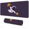 Kawaii Space Astronaut Mouse Pad Large Keyboard Deskmat Moon Mice Pads Gaming Accessories Desktop Decor Gamer PC Long Mausepad