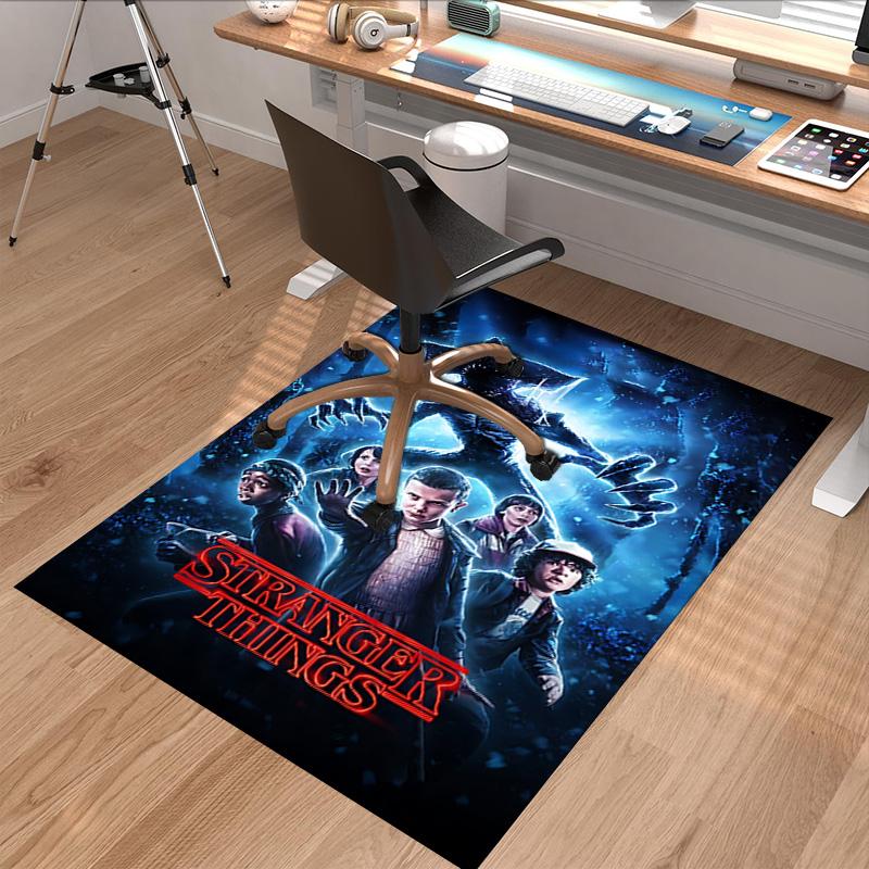 1pc Stranger Things Nightmares Carpet for Playroom Bedroom Living Room Sofa Home Decor,kids Game Area Rug Non-slip Floor Mat Y826113