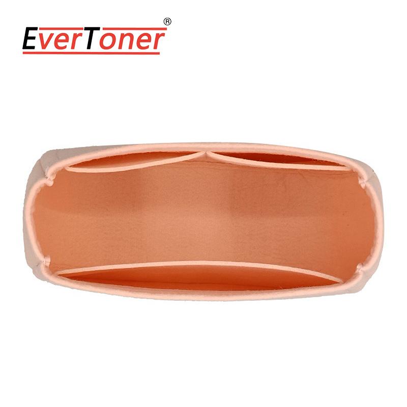 

EverToner for L-Bagatelle Moon Bag Portable Felt Handbag Insert Bag Storage Organization Internal Bag Support Purse Liner