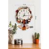 Koktajl 3d Design Swinging Pendulum Wall Clock