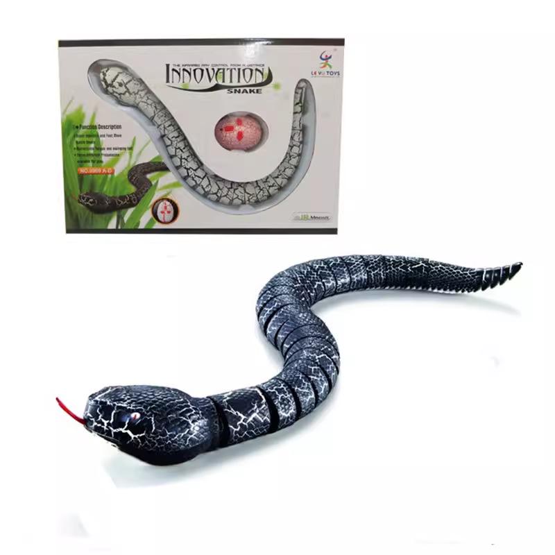 Remote Control Electric Prank Snake Toy - Simulated Rattlesnake Movement