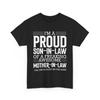 Son In Law Shirt, A Proud Son In Law Of A Freaking Awesome Mother In Law Shirt