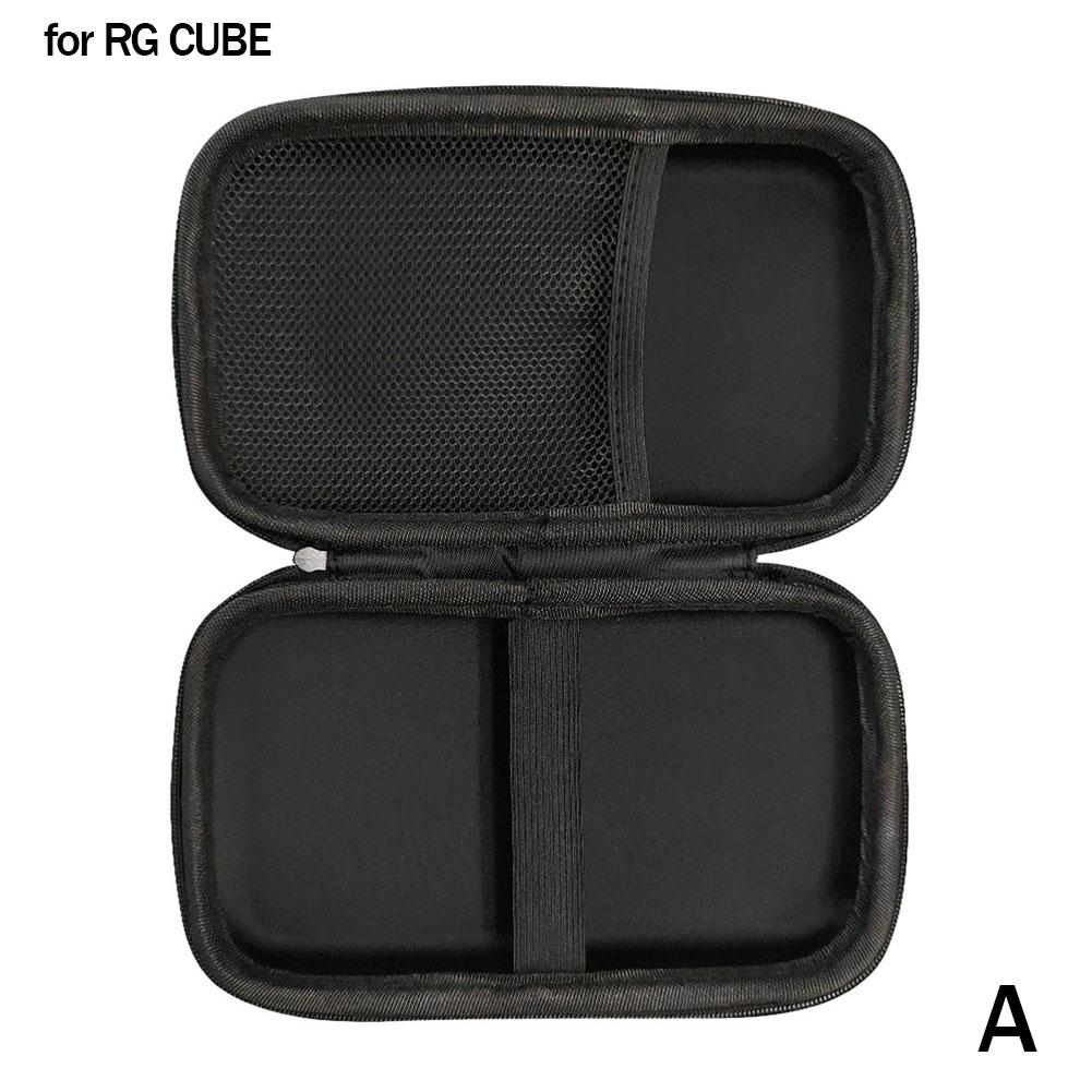 

Сумка для хранения игровой консоли ANBERNIC RG Cube, водонепроницаемая, устойчивая к падениям, амортизирующая, устойчивая к давлению, сетчатая сумка сэндвич-дизайна чёрный