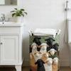 Cesto per Vestiti in Tessuto di Grande Capacità Organizzatore per Vestiti Sporchi Portacontenitore per Organizzare Giocattoli Coperte e Articoli per la Casa