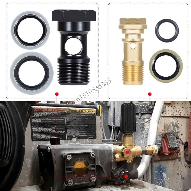 

090E Fit for Annovi Reverberi Series AR2119 Corrosion Resistant Metal 3/B Unloader Mounting Bolt Screws Pressure Washers China Mainland