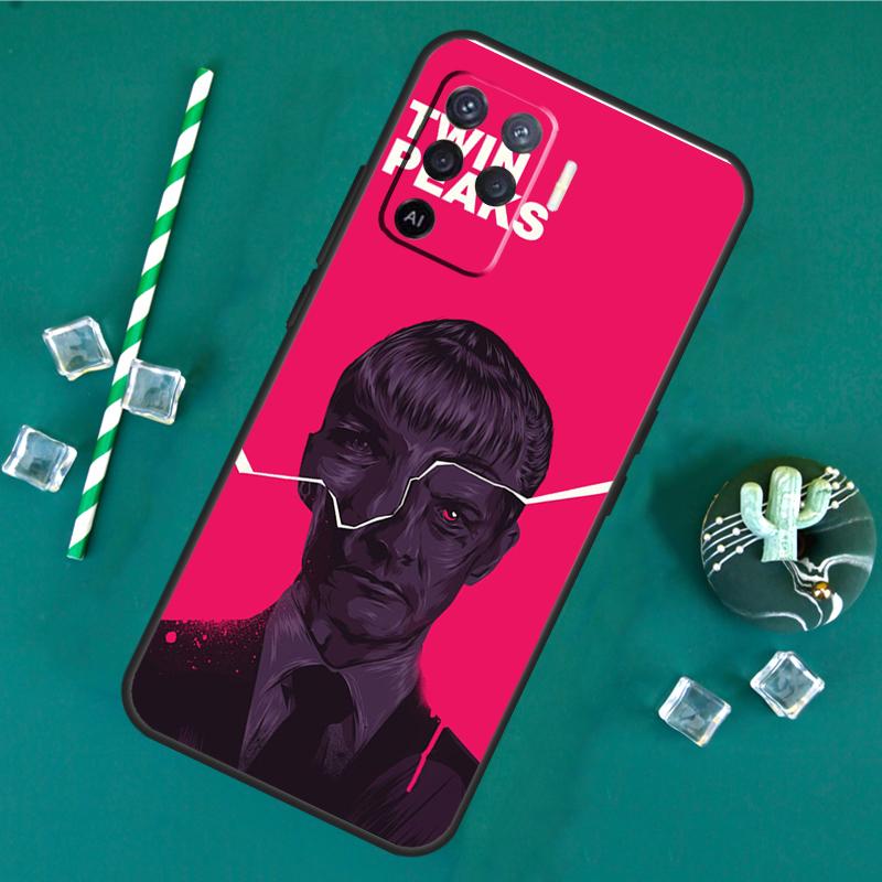 Twin Peaks Case For Oppo A60 A40 A80 A16 A76 A96 A18 A38 A58 A78 A98 A91 A15 A17 A74 A94 A54 A57S Cover