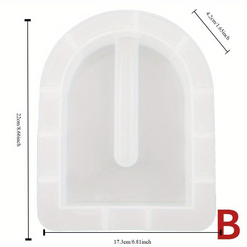 

Силиконовая форма для пробирок Wave Arch - набор для гидропонного выращивания растений из эпоксидной смолы своими руками для водных растений, домашнего декора для сада Arched flower arrangement