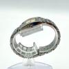 Used 984 New Battery BALENCIAGA Balenciaga Watch Square Quartz Ivory Stainless Steel Silver Ladies