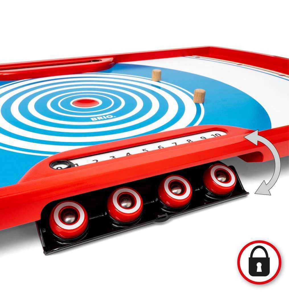 BRIO Shuffle Shot Game for ages 6 and Wooden Gift 34090, up. [Toy, Toy, Game, (Birthday/Christmas)]