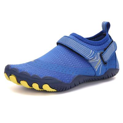 Unisex Quick-Dry Non-Slip Water Shoes for Beach, Swimming, and Fitness with Velcro Closure