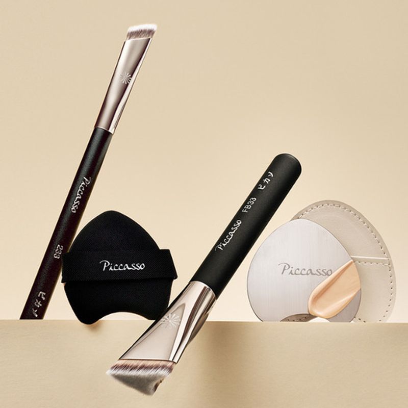 [Picasso] Tapping Cover 3-Piece Base Set (+ Free Mixing Palette) (Gift Wrapping)
