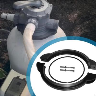 Morsetto di ricambio per filtro piscina da 12 e 14 pollici 11380, facile installazione, riparazione, alte prestazioni