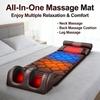 Full-Body Massage Mattress with Heat for Home Relaxation & Comfort