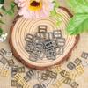 4 Colors Mini Ultra-small Belt Buttons Doll Bags Accessories Diy Dolls Buckles Tri-glide Buckle