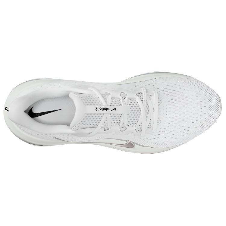 Nike Tessuto Resistente all'Abrasione Traspirante Supporto Scarpe da Corsa Uomo Bianco HV9272-103