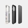 Amazon popular simple retro flower film two-in-one apple 15/16pro thickened anti-drop case iphone17
