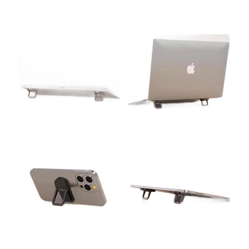 Portable Invisible Laptop Stand with 3D Cooling Bracket
