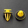 50pcs Yellow and Black Plastic Door Handle Fasteners Universal for Car and Van Accessories, Car Accessory Fasteners