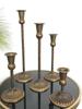 Elegant Wrought Iron Candlestick for Romantic Wedding & Living Room Decor
