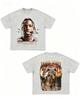 Travis Scott Astro World Double Sided Graphic Tee2026 Vintage Rap Artist Unisex Cotton Streetwear Concert T Shirt