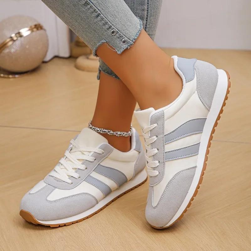 Fashion Women's Casual Lightweight Breathable Sport Shoes 2025 Spring Autumn New All-match Running Sneakers Zapatos De Mujer Tenis Jeans