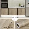 Wood Grain Peel and Stick Wallpaper Self Adhesive Classic  Removable Contact Paper Plank for Countertop Wardrobe Vinyl Film Roll