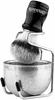 ANBBAS Shaving Brush Badger Hair Stainless Steel Foaming Facial Cleansing Shaving Care 3-Piece Set + Stand, Men's Brush, Gift,