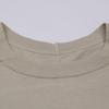 Rick Owens Cropped Level T-shirt RP01C5235-JA tops 38 beigeUsed