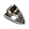 1× Chrome Front Left Door Handle Key Bezel Cover Cap For Honda Accord 2013-2017