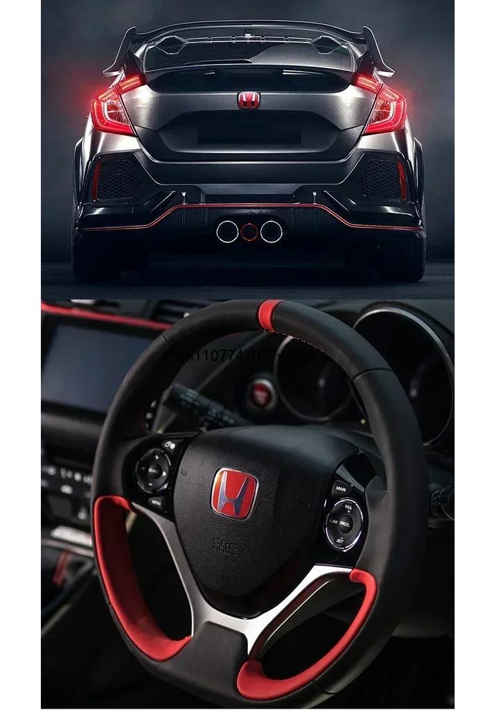 Car Hood Front Grill Rear Trunk H Emblem Logo Sticker Honda Civic h Fit Jazz Accord CRV HRV City Odyssey Passport Pilot Vezel