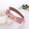Fabric headband female Yiwu headdress jewelry autumn and winter feeling wide edge versatile high skull top headband hairpin
