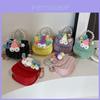 Adorable Cartoon Doll Pearl Handheld Bag For Girls And Boys Stylish Spring Design